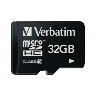 microSDHC Carte mémoire Classe 10 32 GB