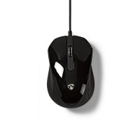 Souris de Bureau Filaire | 1 000 ppp | 3 boutons | Noir