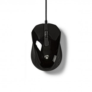 Souris de Bureau Filaire | 1 000 ppp | 3 boutons | Noir