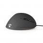 Souris Ergonomique Filaire | 3 200 ppp | 6 Boutons | Noire