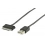 Câble USB 2.0 A - Samsung Tab 30 broches 1.00 m noir