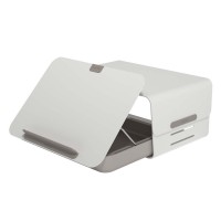 Addit Bento Stand et boîte à outils Desk Set 220 20 kg Blanc