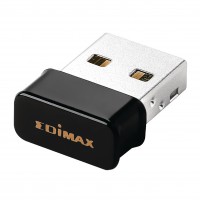 Adaptateur reseau Sans fil Dongle Wi-Fi et Bluetooth N150 2.4 GHz Noir