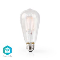 Ampoule à Filament LED Intelligente Wi-Fi | E27 | ST64 | 5 W | 500 lm