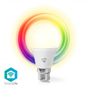 Ampoule LED Intelligente Wi-Fi | Pleine Couleur et Blanc Chaud | B22