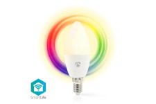 Ampoule LED Intelligente Wi-Fi | Pleine Couleur et Blanc Chaud | E14
