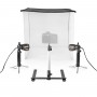 Kit de Studio Photo | 60 x 60 cm | 6500 K | Repliable