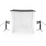 Kit de Studio Photo | 60 x 60 cm | 6500 K | Repliable