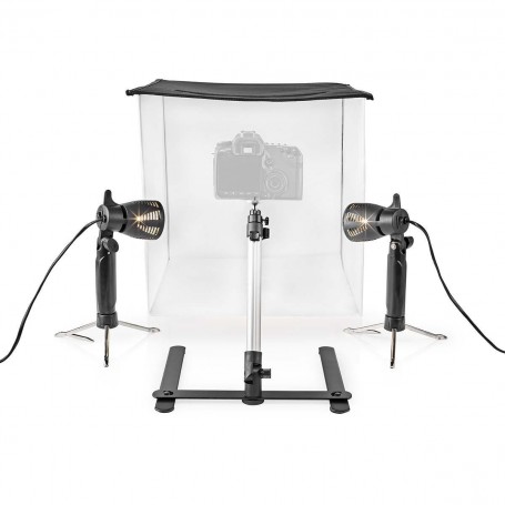 Kit de Studio Photo LED | 40 x 40 cm | 6500 K | Repliable