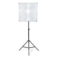 Kit d'Éclairage pour Studio Photo | 2 x 70 W | 5 500 K | 180 cm de Hauteur | Pliable