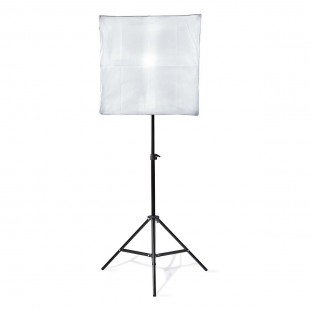 Kit d'Éclairage pour Studio Photo | 2 x 70 W | 5 500 K | 180 cm de Hauteur | Pliable