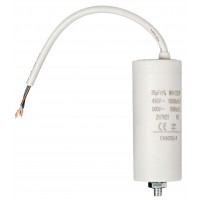 Condensateur 25.0uf / 450 V + cable