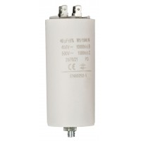 Condensateur 40.0uf / 450 v + Aarde