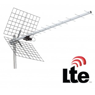 Antenne UHF 12 éléments avec filtre LTE