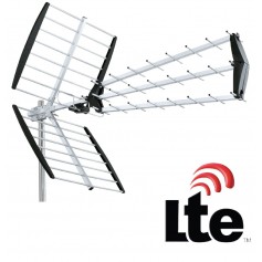 Antenne UHF 27 éléments avec filtre LTE