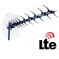 Antenne UHF à 13 éléments avec filtre LTE