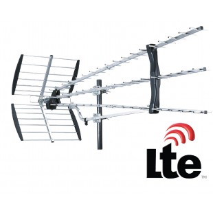 Antenne UHF 57 éléments avec filtre LTE