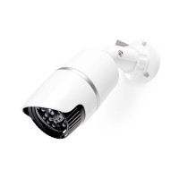 Caméra de Sécurité Factice | Tube | IP44 | Blanc