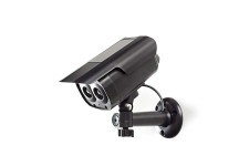 Caméra de Sécurité Factice | Tube | IP44 | Noir