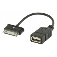 Câble de transmission de données OTG USB 2.0 A - Samsung 30-broches 0.20 m