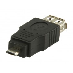 Adaptateur USB 2.0 USB A femelle –micro USB B mâle