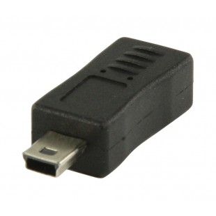 Port USB 2.0 micro USB B femelle – adaptateur mini USB à 5 broches mâle
