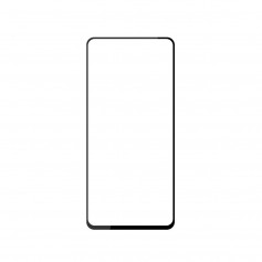 Protecteur d’Écran en Verre pour Samsung Galaxy A71 | Protection Complète | Incurvé 3D | Transparent / Noir