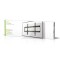 Support Mural Fixe pour TV | 42-70" | Max. 60 kg | Distance par rapport au mur de 29 mm