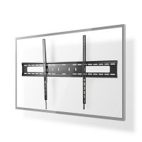 Support Mural Fixe pour TV | 60 - 100" | Max. 75 kg | Distance du Mur de 30 mm