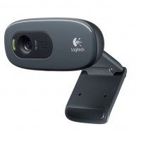 Webcam USB 2.0 3 MPixel 720p Noir