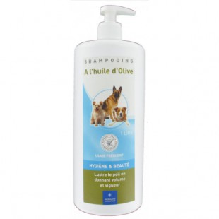 DEMAVIC Shampooing a l'huile d'olive - 1 L - Pour chien