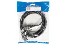 Câble d'’alimentation Schuko mâle coudé - IEC-320-C13 3.00 m noir