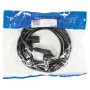 Câble d'’alimentation Schuko mâle coudé - IEC-320-C13 coudé 5.00 m noir