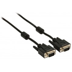 Câble VGA à connecteur VGA mâle vers VGA mâle 20.0 m noir