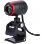 Webcam Full HD USB 2.0 avec Microphone Rotative à 360 MIC 16MP Caméra Web pour Chat Vidéo et Enregistrement pour Skype, Youtube