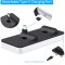 Charger for PS5 DualSense Wireless Controller, Charging Station with Dual Detachable USB C Ports, Charger Stand Dock for Sony P