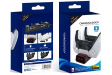 Chargeur de contrôle pour PS5, station de charge pour PS5 Dual USB Dock Controller Charge Base de chargement Station d'accueil