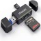 Lecteur de Carte Mémoire, SD/Micro SD Lecteur de Carte et Micro USB OTG à USB 3.0 Adaptateur avec Standard USB Micro USB Connect