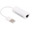 Adaptateur USB 2.0 vers Ethernet Carte réseau USB2.0 vers RJ45 Adaptateurs réseau USB externes pour Ordinateur Adaptateur réseau