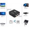 Adaptateur RCA vers HDMI, Convertisseur AV vers HDMI Mini AV à HDMI vidéo Signal Prise en Charge 1080P avec câble de Chargement