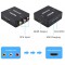 AV vers HDMI Convertisseur, Keyixing RCA Composite CVBS AV to HDMI Converter Audio Vidéo Convertisseur Adaptateur Mini Box Suppo