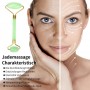 Rouleau de jade, Massager Jade Facial, Jade Roller Augmenter Circulation Sanguine, pour Votre Visage, Cou, Corps et Yeux Anti-âg