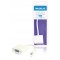 Câble adaptateur mini DisplayPort à connecteur mini DisplayPort mâle vers VGA femelle blanc 0,20 m