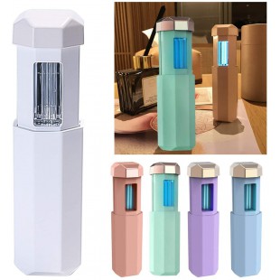 Lampe de Poche Stérilisateur Uv Stérilisateur à Main Rechargeable Désinfection à L'ozone Baguette Stérilisante Aux Ultraviolets