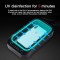 Désinfectant UV pour téléphone Portable, stérilisateur Portable pour téléphone Portable léger UV, stérilisateur Portable (Noir, 