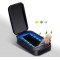 Désinfectant UV pour téléphone Portable, stérilisateur Portable pour téléphone Portable léger UV, stérilisateur Portable (Noir, 
