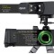 Webcam Full HD 1080p avec Microphone - 2k 1920x1080P - 4 lumières auxiliaires/éclairage LED de scène - Objectif 5P - PC Laptop M