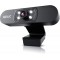 Webcam Full HD 1080p avec Microphone - 2k 1920x1080P - 4 lumières auxiliaires/éclairage LED de scène - Objectif 5P - PC Laptop M