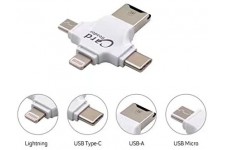 Lecteur de carte mémoire micro SD Lecteur de carte mémoire pour iPad/iPhone téléphone Android OTG Lecteur