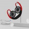 Ventilateur Portable,Nouvelle Mini Ventilateur USB Serre-Nuque Rechargeable Suspendu au Cou Fan avec Lumière LED,3 Vitesse Régla